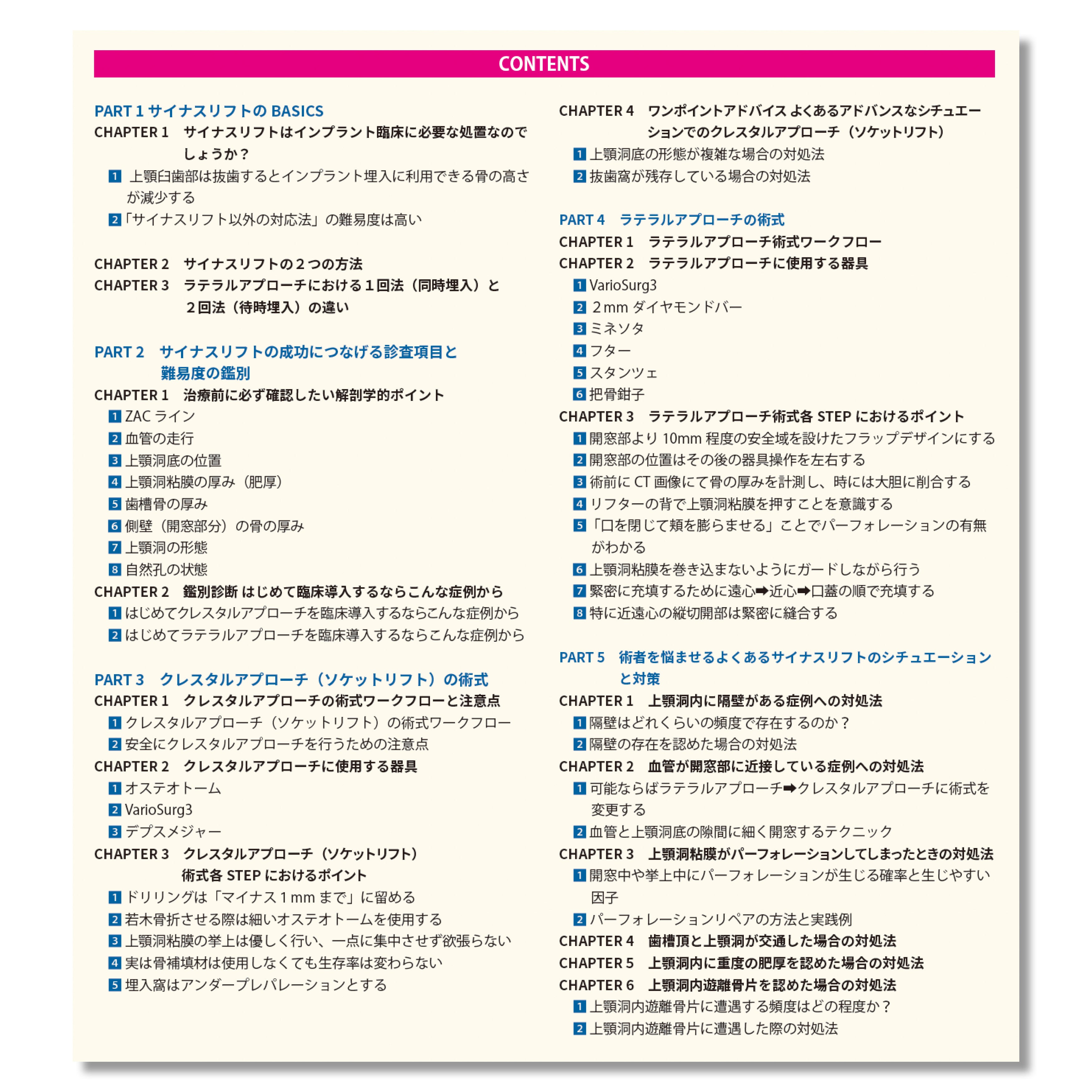 662 無理なくできるサイナスリフト導入マニュアル | Shop Co.