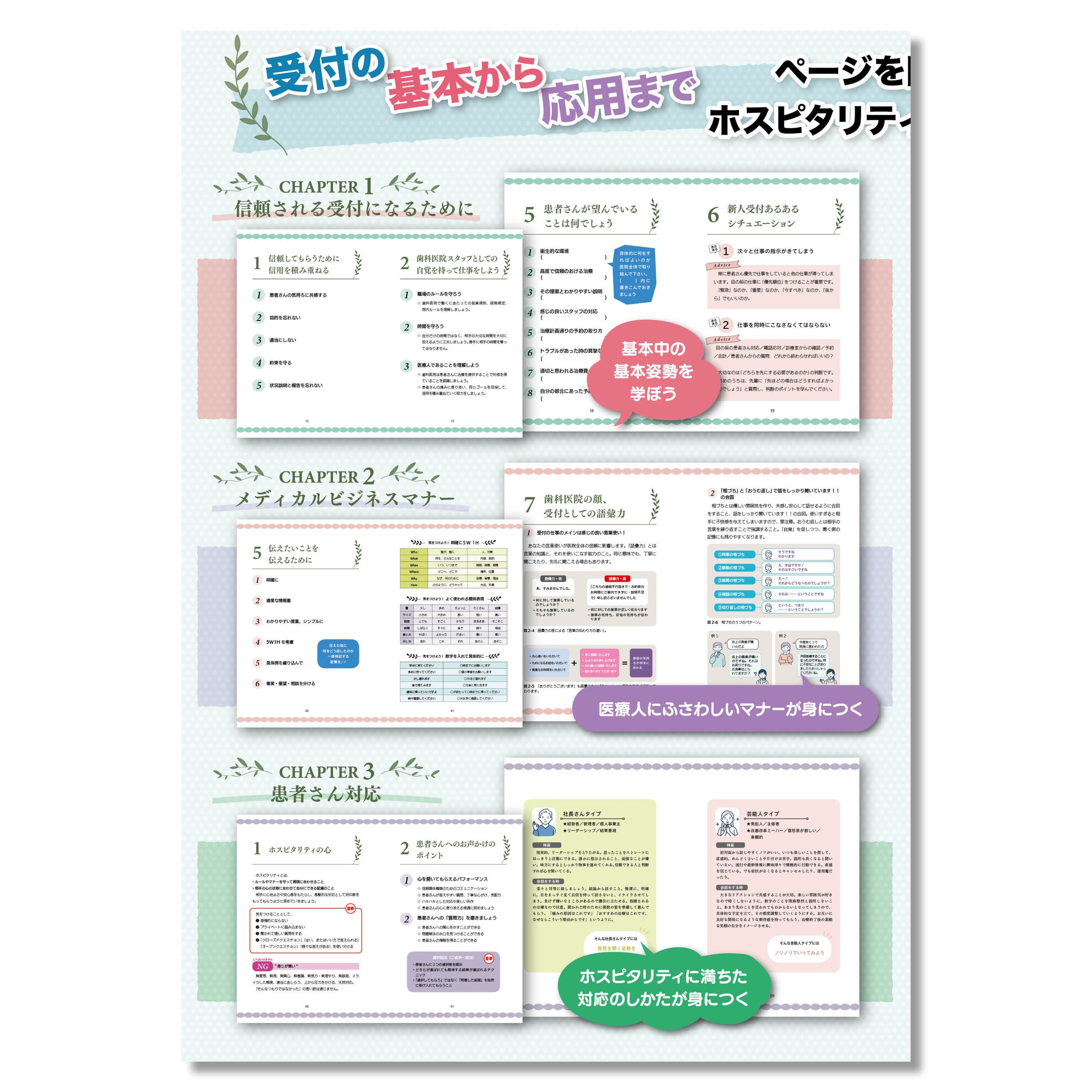 672 決定版 歯科医院のための受付マニュアル | Shop Co.